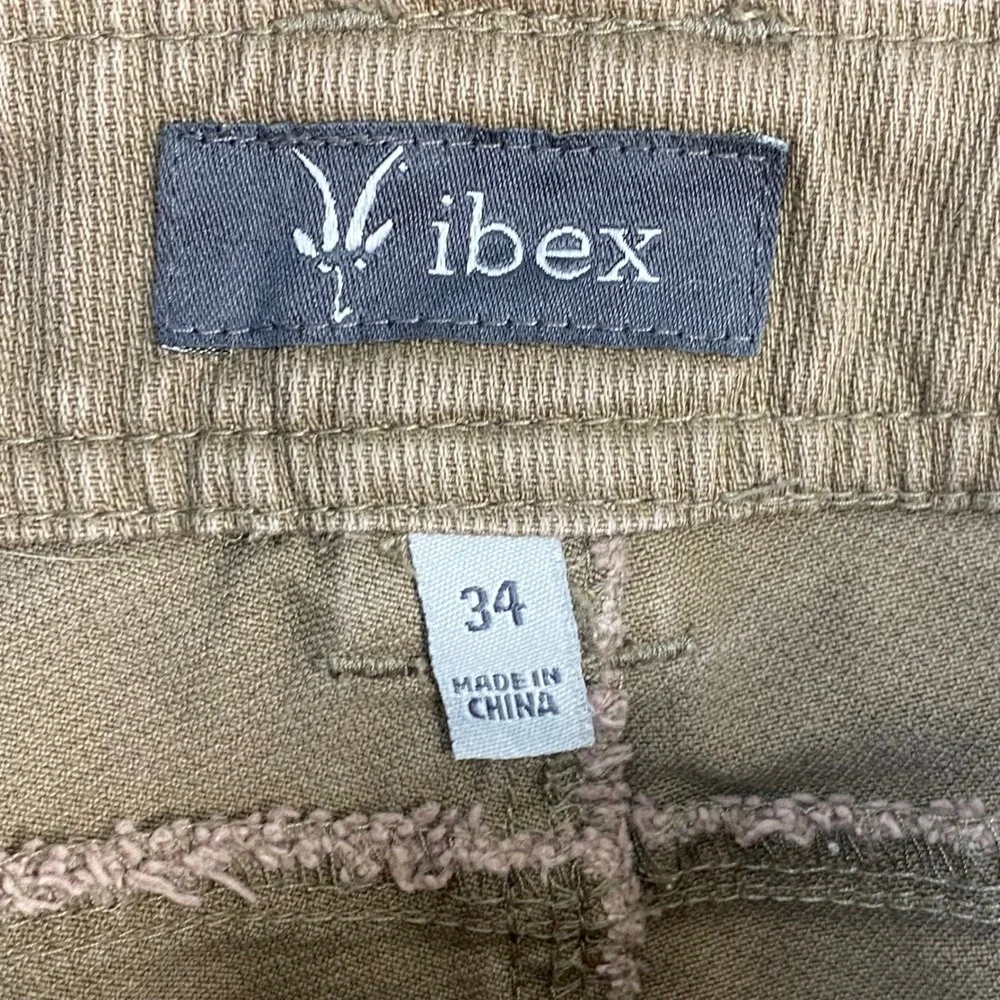 Ibex Pants Articulated Knee Mens 34 Tan‎ Corduroy Utility Workwear Gorpcore New